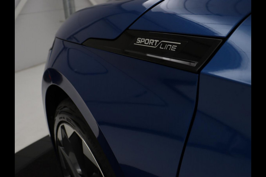Škoda Enyaq iV 80 Sportline | SOH 92.7% | Leder/alcantara | Stuur/stoel verwarming | Camera | Park assist | Cruise control | Carplay | Sfeerverlichting | 21''