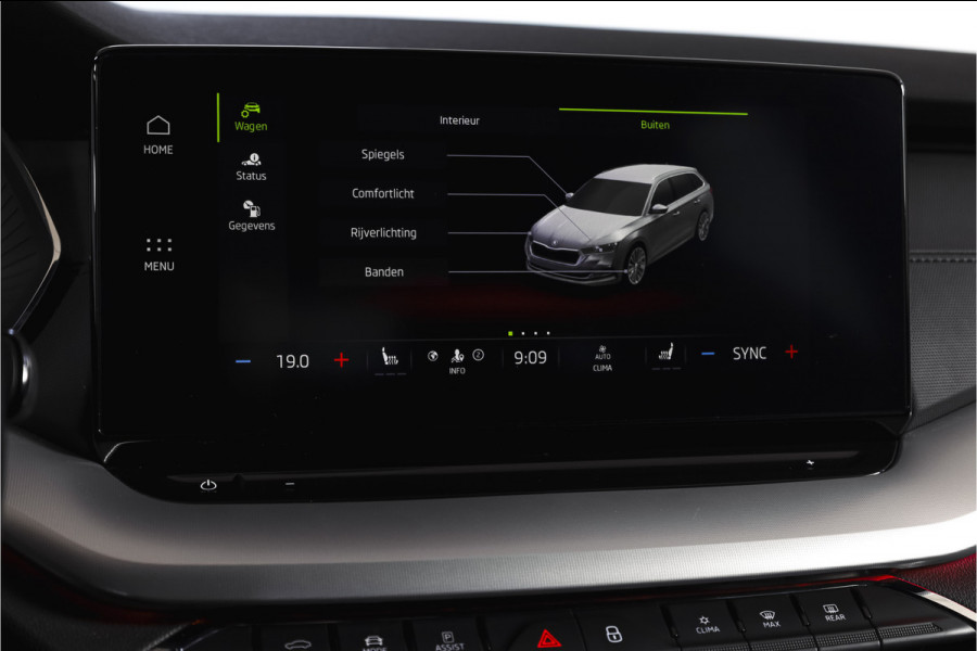 Škoda Octavia Combi 1.0 e-TSI 110 PK Sport Business - Automaat | Dig. Cockpit | Cruise | Stoelverw. | PDC | Camera | NAV + App. Connect | ECC | Afn. Trekhaak | LM 17" |