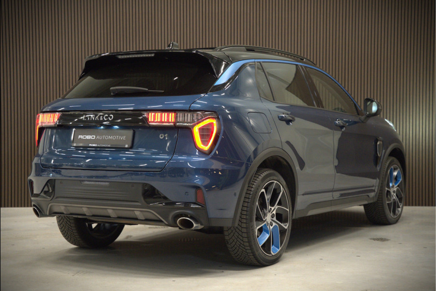 Lynk & Co 01 1.5 | Panoramadak | Stoelverwarming | Keyless | Apple Carplay | Memory Seat | Adaptive Cruise Control | Infinity | Navigatie | 360 Camera | Parkeersensoren | Ambiance Verlichting | SOH 98,34%