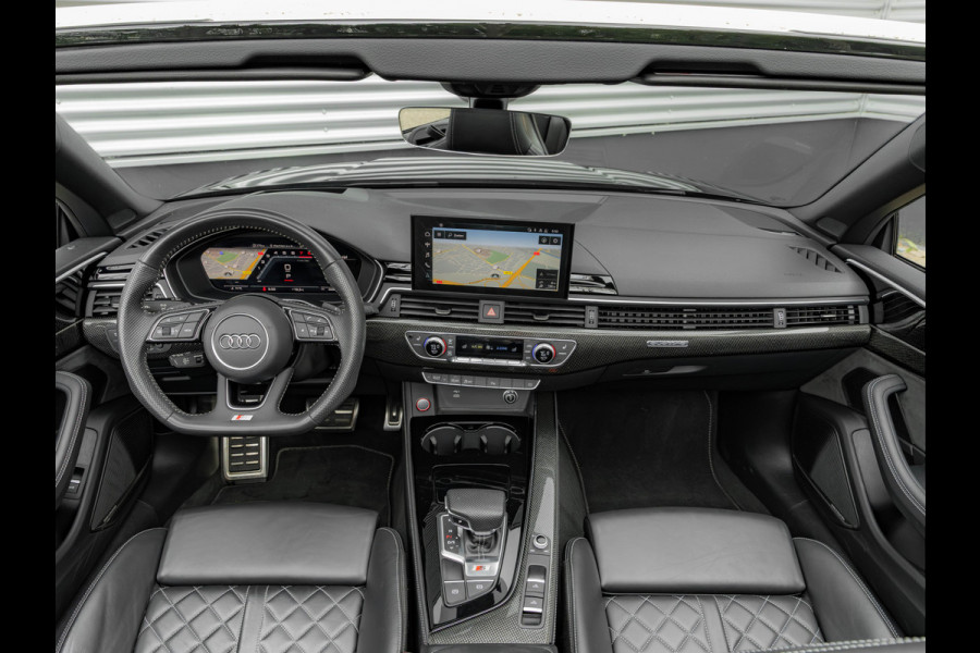 Audi A5 Cabriolet 3.0 TFSI S5 Quattro - Laser LED - Carbon Interieur - 360 Cam