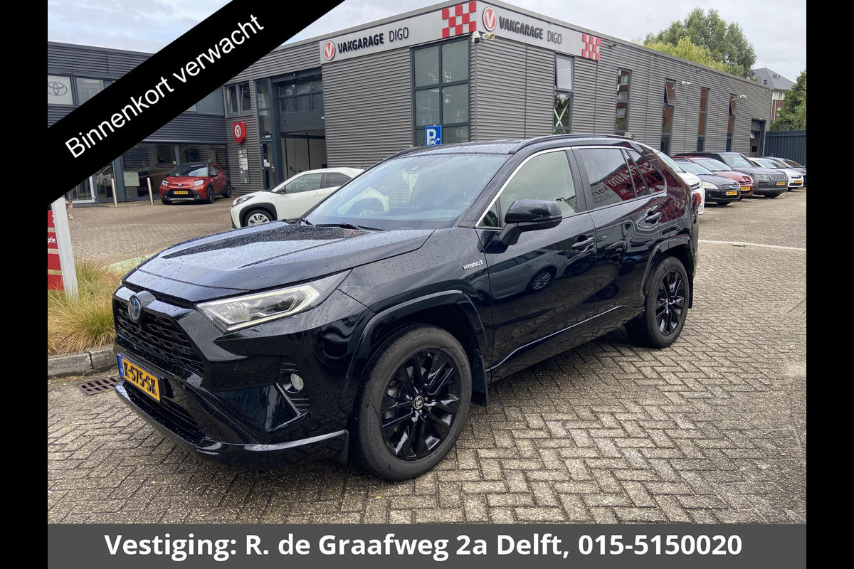 Toyota RAV4 2.5 Hybrid AWD Black Edition | 1.650 kg trekgewicht | 360° Camera | Navigatie |