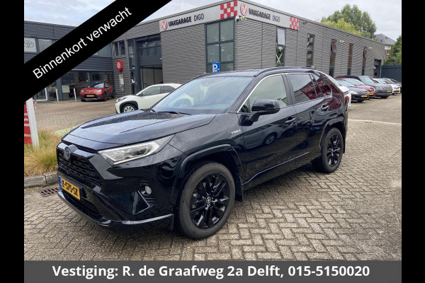 Toyota RAV4 2.5 Hybrid AWD Black Edition | 1.650 kg trekgewicht | 360° Camera | Navigatie |