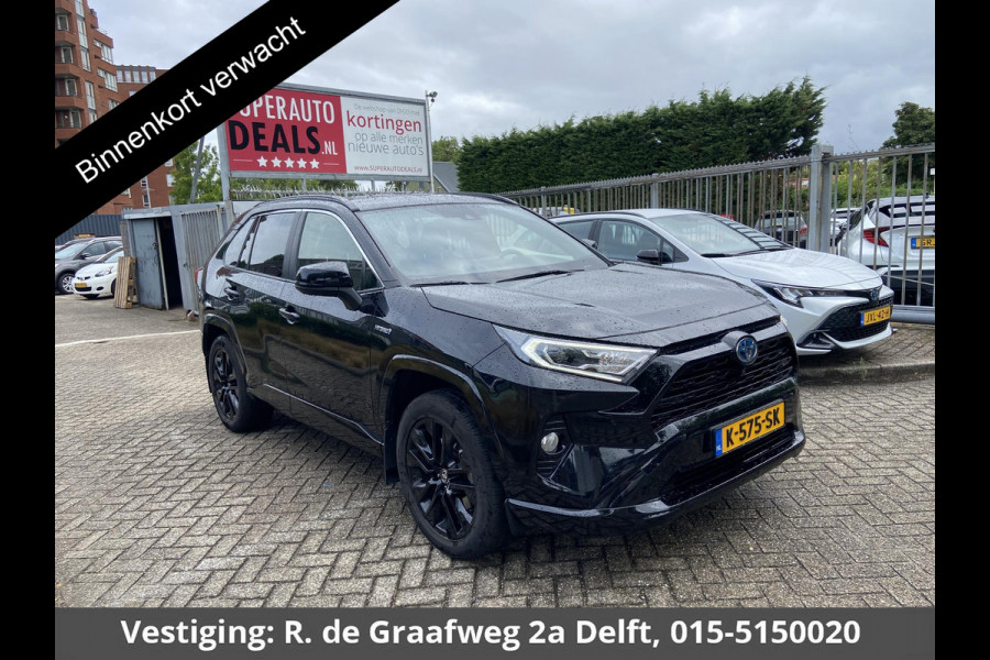 Toyota RAV4 2.5 Hybrid AWD Black Edition | 1.650 kg trekgewicht | 360° Camera | Navigatie |