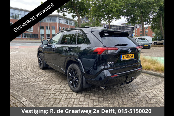 Toyota RAV4 2.5 Hybrid AWD Black Edition | 1.650 kg trekgewicht | 360° Camera | Navigatie |
