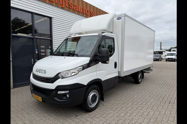 Iveco Daily 35S14 2.3 himatic automaat / euro 6 / bpm vrij / geen tol plicht ! / lease vanaf € 424 / bakwagen met laadklep / climate control / zijdeur / 410 cm L x 210 cm B x 200 cm H