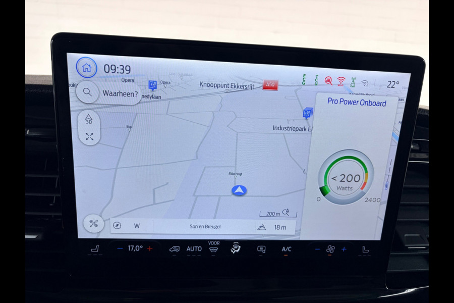 Ford E-Transit SERVICEWAGEN ELEKTRISCH AUTOMAAT 350 L2H3 Trend 68 kWh BOTT INRICHTING, V230 OMVORMER, RIJKLAARPRIJS!