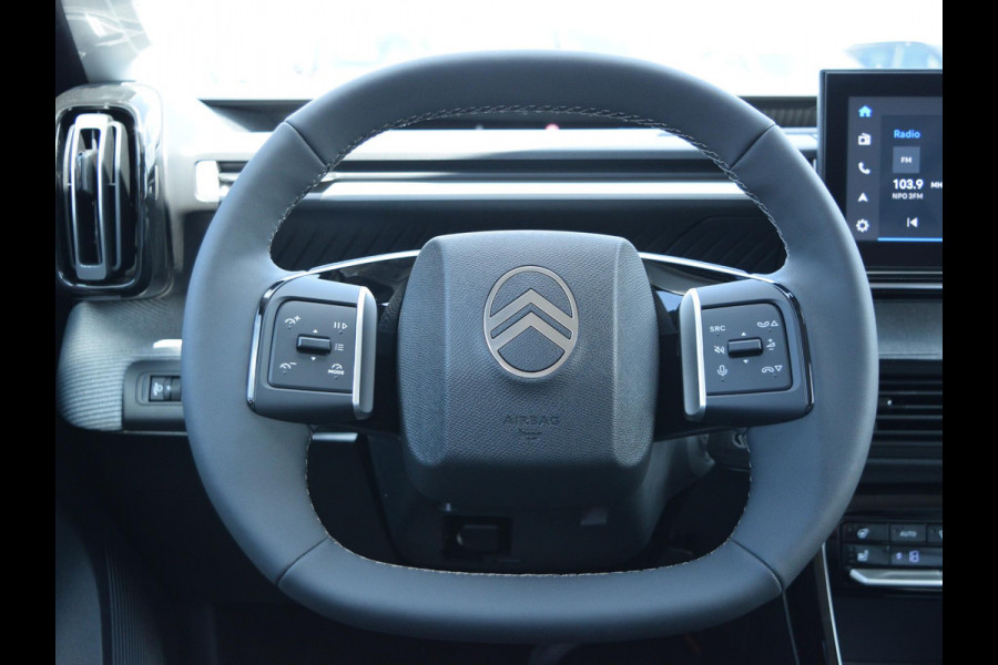 Citroën ë-C3 Max 113pk Comfort Range 44 kWh | VOORRAAD | STOELVERWARMING | VERWARMDE VOORRUIT | VERWARMD STUURWIEL | 17" LM VELGEN | NAVI | CLIMATE CONTROL |