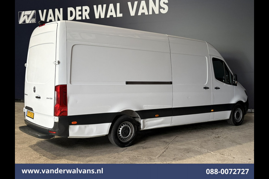 Mercedes-Benz Sprinter 314 CDI 143pk L3H2 Euro6 Airco | Camera | Apple Carplay Android Auto, 270 Graden Achterdeuren