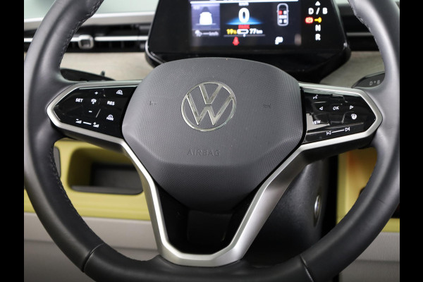 Volkswagen ID. Buzz Pro 86 kWh LWB 7p. 286 pk | SoH 96,36% |Navigatie | Panoramadak | Trekhaak (wegklapbaar) | Parkeersensoren (Park assist) | Rondomzicht camera | Elektr. schuifdeuren | Stoelverwarming |