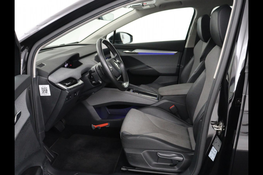 Škoda Enyaq iV 60 | SOH 91.5% | Panoramadak | Adaptive cruise | Stuur/stoel verwarming | Half Leder | Carplay | Park assist | Sfeerverlichting | Climate control |