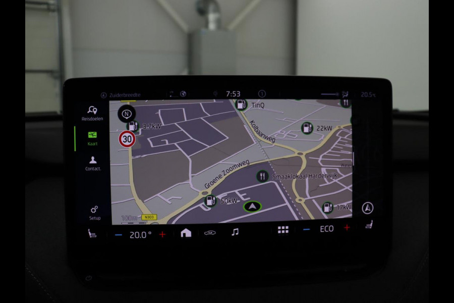 Škoda Enyaq iV 60 | SOH 91.5% | Panoramadak | Adaptive cruise | Stuur/stoel verwarming | Half Leder | Carplay | Park assist | Sfeerverlichting | Climate control |