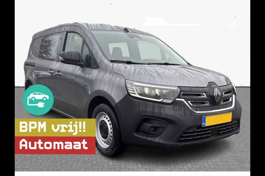 Renault Kangoo E-Tech Advance L2 44 kWh Automaat Opklapbare Dubbelcabine nr.V094 | 120PK | Climate | Navi | Cruise | Schuifdeur L + R