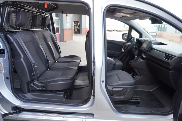 Renault Kangoo E-Tech Advance L2 44 kWh Automaat Opklapbare Dubbelcabine nr.V094 | 120PK | Climate | Navi | Cruise | Schuifdeur L + R