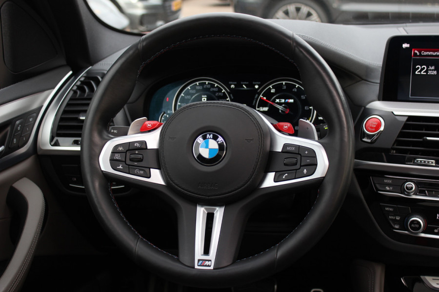 BMW X3 M / Trekhaak / Panoramadak / 360Camera / Head-up / Leder / Harman Kardon / 20'' / Stoelverwarming / Dodehoek / DAB / ACC