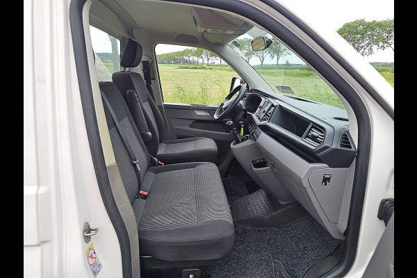 Volkswagen Transporter 2.0 TDI L2H1 28 L2 Open-Laadbak T6.1 Airco 150Pk Euro6 Lange-Wielbasis Pick-up Trekhaak