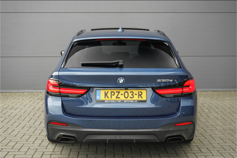 BMW 5 Serie Touring 530e M-Sport Pano ACC H/K Laser 360° 20"
