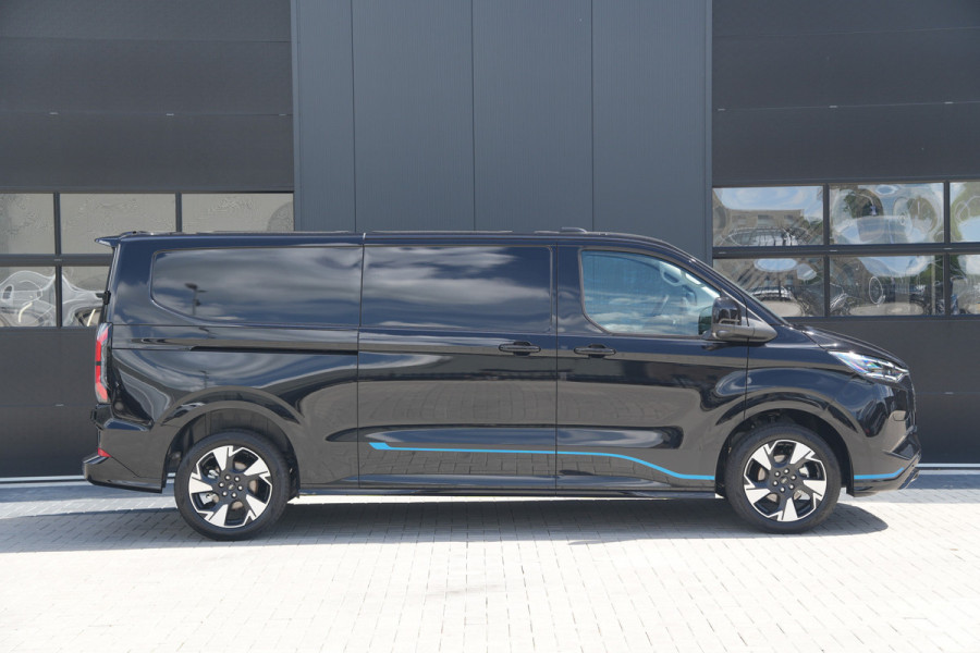Ford E-Transit Custom 340 L2H1 Sport 71 kWh 218pk - ACC - B&O - Navi - Stoel/Stuurverwarming - 360 Camera - Blindspot - Rijklaar