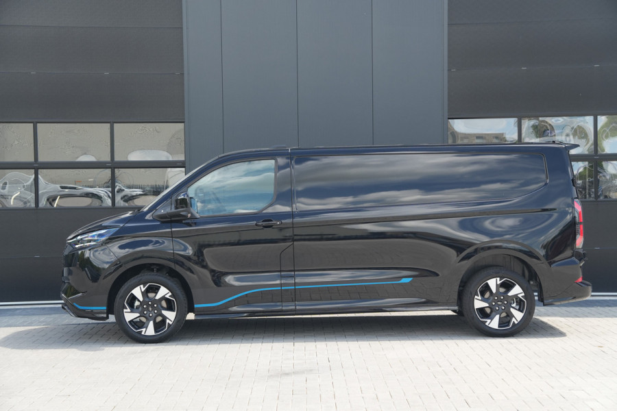 Ford E-Transit Custom 340 L2H1 Sport 71 kWh 218pk - ACC - B&O - Navi - Stoel/Stuurverwarming - 360 Camera - Blindspot - Rijklaar