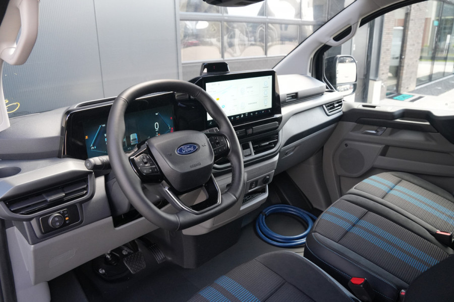 Ford E-Transit Custom 340 L2H1 Sport 71 kWh 218pk - ACC - B&O - Navi - Stoel/Stuurverwarming - 360 Camera - Blindspot - Rijklaar