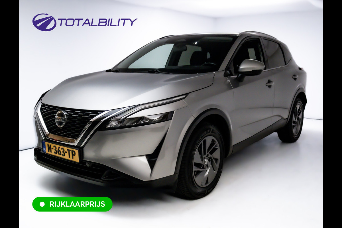Nissan QASHQAI 1.3 MHEV Acenta | Panoramdak | 360 camera | Adaptive Cruise | Navigatie | Climate-control Trekhaak, All-season, Privacy glas, Aplle Carplay / Android Auto