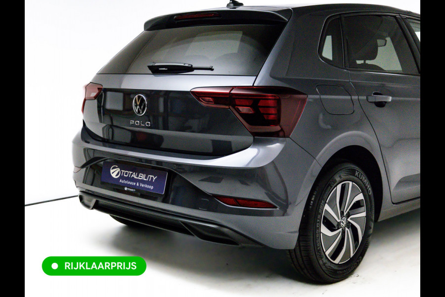 Volkswagen Polo 1.0 TSI Business Edition Automaat | Camera | Cruise | PDC V+A | Airco | App-connect Privacy glas, Grootlicht assistent, Digitaal dashboard, 15 inch LMV
