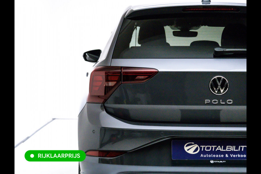 Volkswagen Polo 1.0 TSI Business Edition Automaat | Camera | Cruise | PDC V+A | Airco | App-connect Privacy glas, Grootlicht assistent, Digitaal dashboard, 15 inch LMV