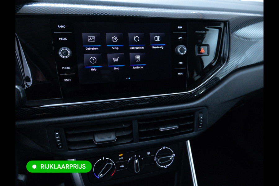 Volkswagen Polo 1.0 TSI Business Edition Automaat | Camera | Cruise | PDC V+A | Airco | App-connect Privacy glas, Grootlicht assistent, Digitaal dashboard, 15 inch LMV