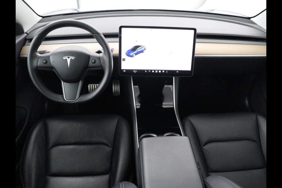 Tesla Model 3 Performance AWD 75 kWh | Traffic-Aware Cruise control | Leder | Lichtmetaal 20'' | Achterbank verwarming | Park assist | Climate control