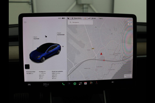 Tesla Model 3 Performance AWD 75 kWh | Traffic-Aware Cruise control | Leder | Lichtmetaal 20'' | Achterbank verwarming | Park assist | Climate control