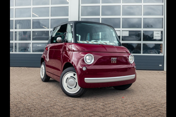 Fiat TOPOLINO Speciale | Uniek | Burgundy Red | Leder Amaretto