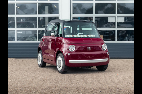 Fiat TOPOLINO Speciale | Uniek | Burgundy Red | Leder Amaretto