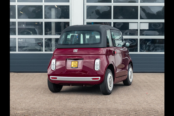 Fiat TOPOLINO Speciale | Uniek | Burgundy Red | Leder Amaretto