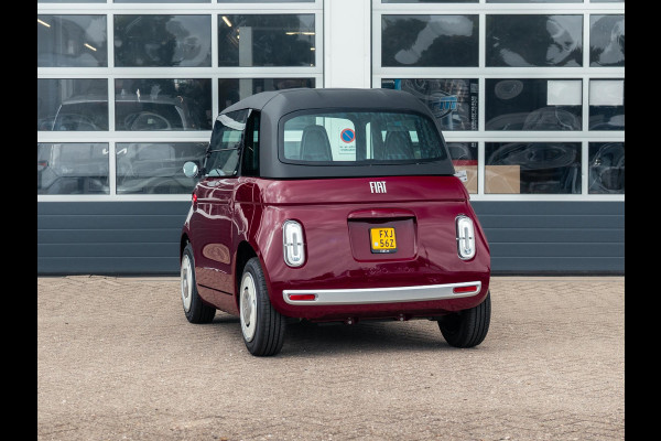 Fiat TOPOLINO Speciale | Uniek | Burgundy Red | Leder Amaretto