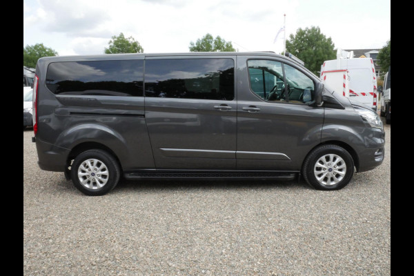 Ford Transit Custom 2.0 TDCI 170PK L2H1 Dubbel cabine Airco Automaat 2 x Schuifdeur Limited