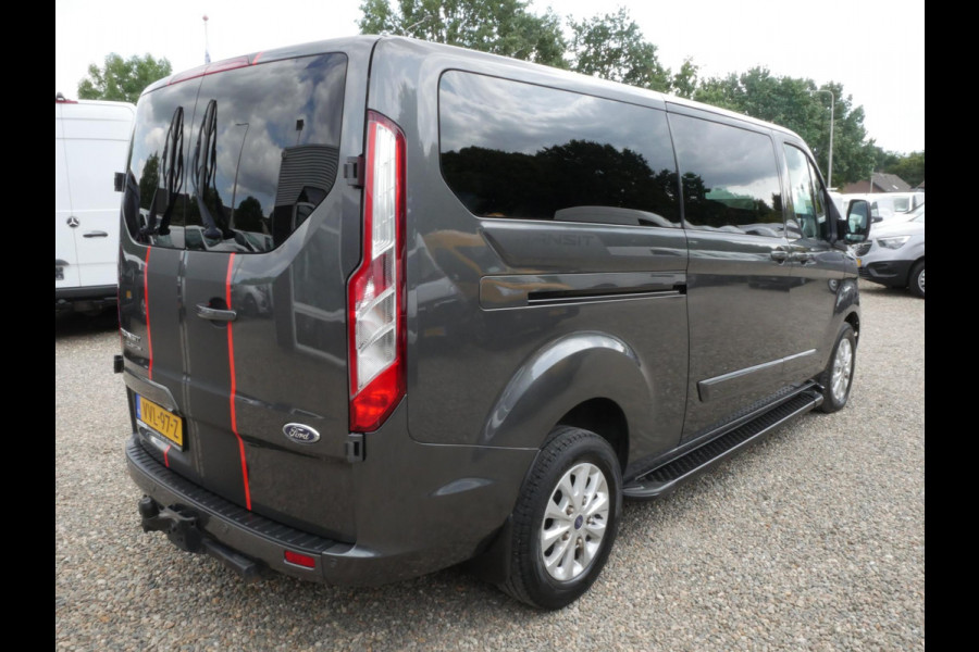 Ford Transit Custom 2.0 TDCI 170PK L2H1 Dubbel cabine Airco Automaat 2 x Schuifdeur Limited