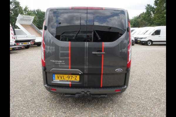 Ford Transit Custom 2.0 TDCI 170PK L2H1 Dubbel cabine Airco Automaat 2 x Schuifdeur Limited