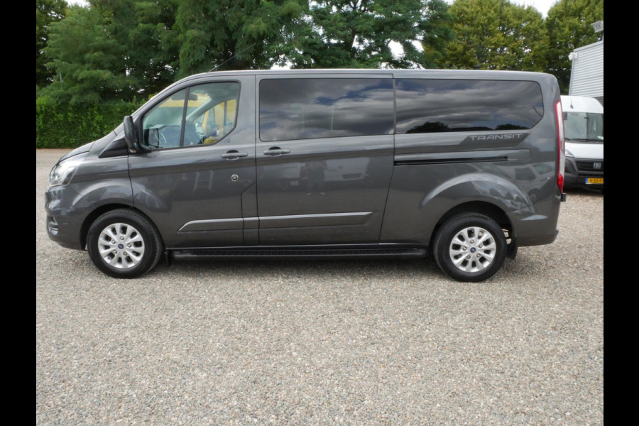 Ford Transit Custom 2.0 TDCI 170PK L2H1 Dubbel cabine Airco Automaat 2 x Schuifdeur Limited