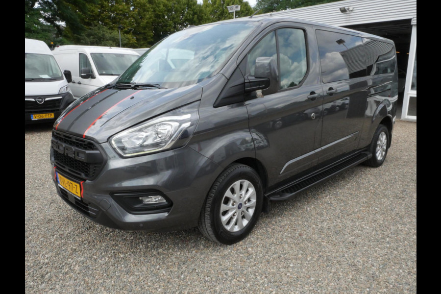 Ford Transit Custom 2.0 TDCI 170PK L2H1 Dubbel cabine Airco Automaat 2 x Schuifdeur Limited
