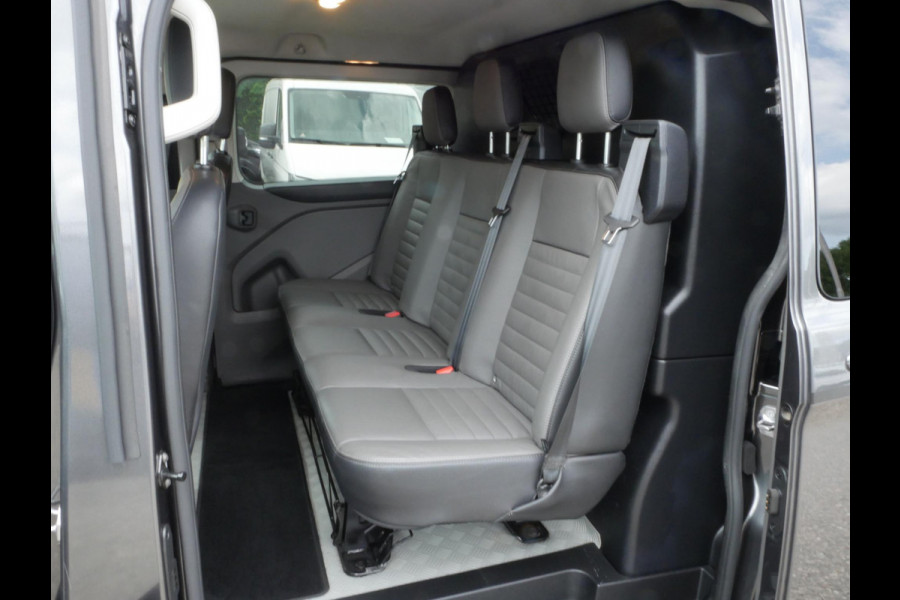 Ford Transit Custom 2.0 TDCI 170PK L2H1 Dubbel cabine Airco Automaat 2 x Schuifdeur Limited