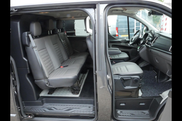 Ford Transit Custom 2.0 TDCI 170PK L2H1 Dubbel cabine Airco Automaat 2 x Schuifdeur Limited