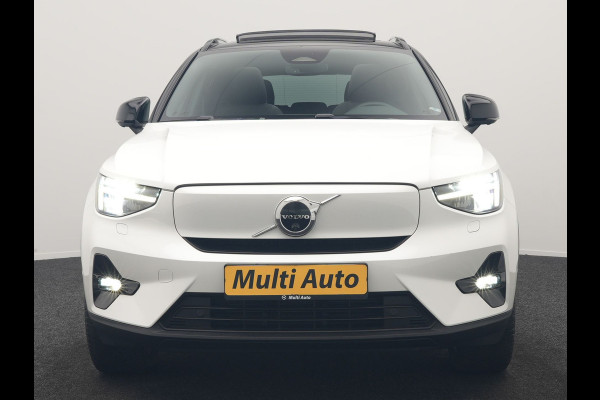 Volvo XC40 Recharge Ultimate 69 kWh 232pk Dealer O.H | Panodak | 360 Camera | Adaptive Cruise | Harman / Kardon | Alcantara Sportstoelen Memory & Verwarmd | BLIS | Keyless | Apple Carplay | Pilot Assist | Stuurverwarming | Google Assistant & Maps | Navigatie | DAB | 19"L.M |
