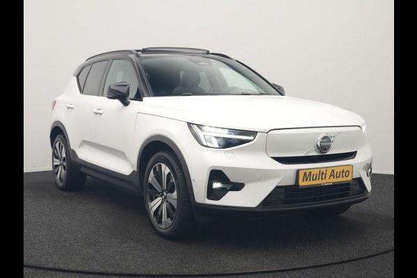 Volvo XC40 Recharge Ultimate 69 kWh 232pk Dealer O.H | Panodak | 360 Camera | Adaptive Cruise | Harman / Kardon | Alcantara Sportstoelen Memory & Verwarmd | BLIS | Keyless | Apple Carplay | Pilot Assist | Stuurverwarming | Google Assistant & Maps | Navigatie | DAB | 19"L.M |