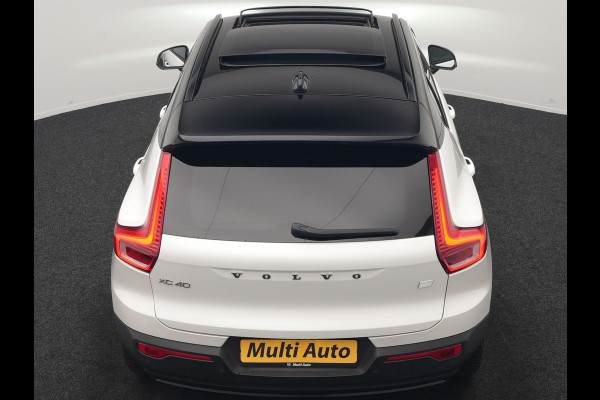 Volvo XC40 Recharge Ultimate 69 kWh 232pk Dealer O.H | Panodak | 360 Camera | Adaptive Cruise | Harman / Kardon | Alcantara Sportstoelen Memory & Verwarmd | BLIS | Keyless | Apple Carplay | Pilot Assist | Stuurverwarming | Google Assistant & Maps | Navigatie | DAB | 19"L.M |