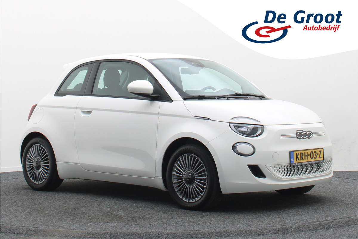 Fiat 500E Icon 42 kWh SOH 94,5%, Virtual Cockpit, Apple Carplay, Lane Assist, 16"