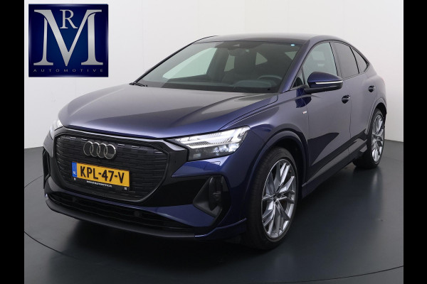 Audi Q4 Sportback e-tron 45 S Edition 82 kWh S-LINE BINNEN + BUITEN | 21 INCH!| MEM. STOEL| ACHTERUITRIJCAMERA| NAPPA LEER| DIAMOND STICHING | FABR. GARANTIE T/M 2028