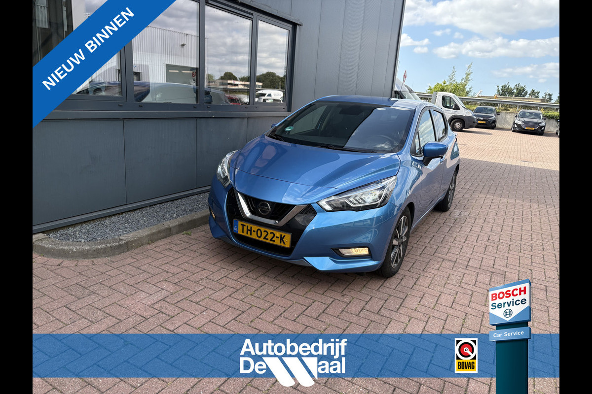 Nissan Micra 0.9 IG-T 90pk N-Connecta 5-drs. KEYLESS/CAMERA/NAVI/CRUISE/WINTERPACK