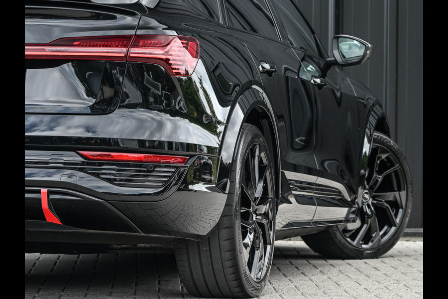 Audi Q8 Sportback e-tron S quattro SQ8 115 kWh /503PK | NL-Auto | 1ste Eigenaar | Panoramadak | B&O | HUD | 360 Camera | Carbon Interieur | Adaptive Cruise | Stoelverwarming V+A | Luchtvering | Stuurverwarming | Memory Seats | Ambiance Interieur |