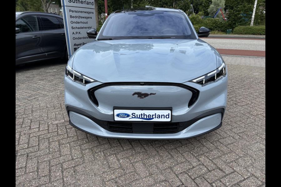 Ford Mustang Mach-E Extended Premium RWD 88 kWh | SCI | VOORRAAD | Glacier Grey | Panoramadak | Elektrische achterklep | Bang&Olufsen