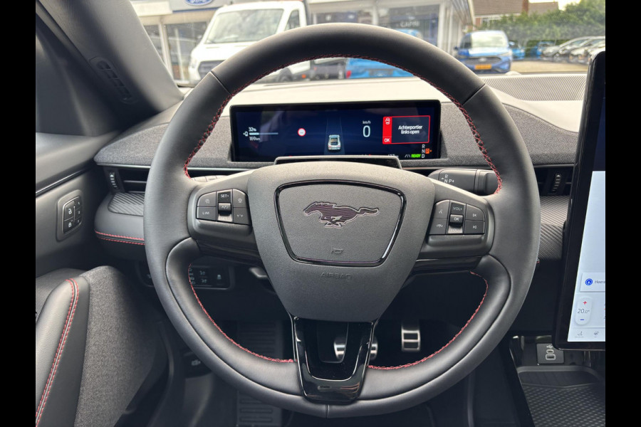 Ford Mustang Mach-E Extended Premium RWD 88 kWh | SCI | VOORRAAD | Glacier Grey | Panoramadak | Elektrische achterklep | Bang&Olufsen