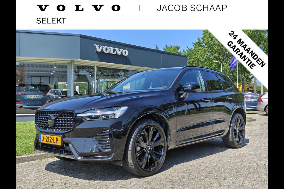 Volvo XC60 T6 350PK Plug-in hybrid AWD Plus Black Edition | Trekhaak | BLIS | ACC | PDC V+A | Camera Achter | Elektr. Stoelen | Carplay